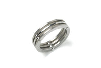 0124-01 Boccia Titanium Ring