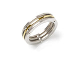 0124-02 Boccia Titanium Ring
