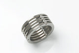 0125-01 Boccia Titanium Ring
