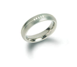 0130-03 Boccia Titanium Ring