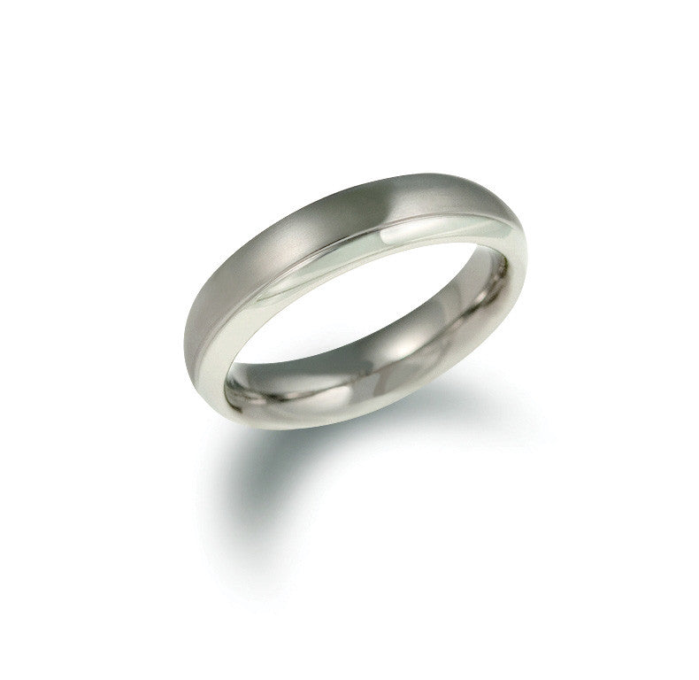 0130-07 Boccia Titanium Ring