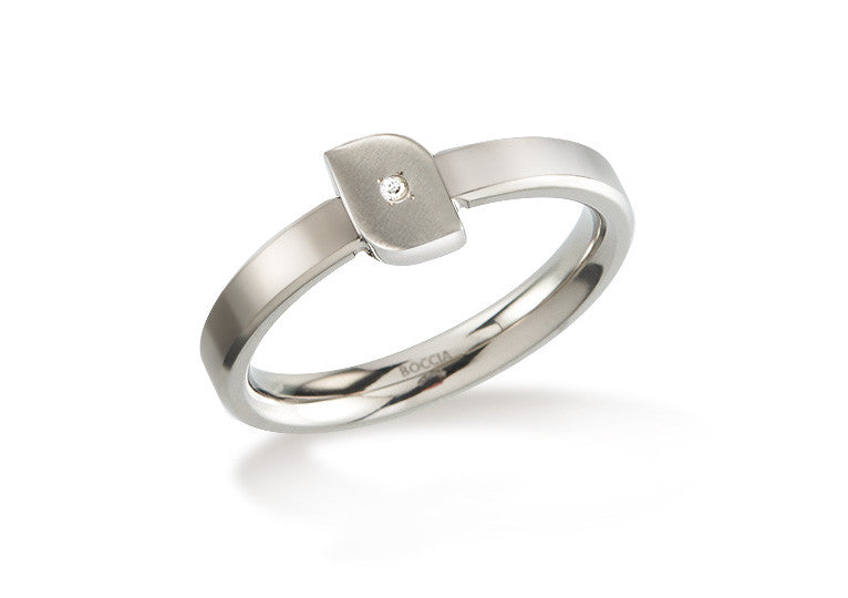 0141-02 Boccia Titanium Ring