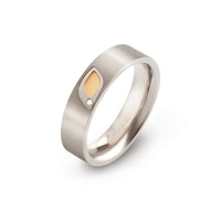 0146-01 Boccia Titanium Ring