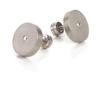 0501-01 Boccia Titanium Earrings