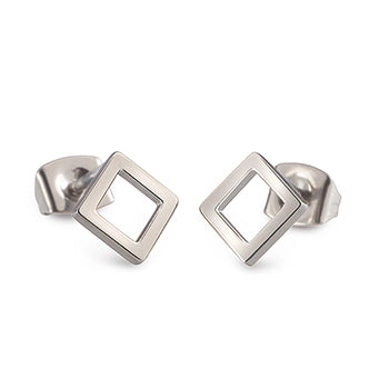 0574-02 Boccia Titanium Earrings