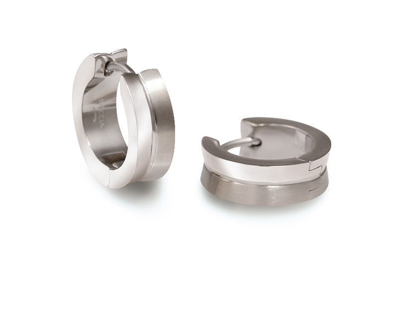 0511-02 Boccia Titanium Earrings