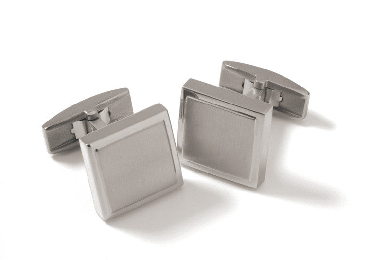 0602-01 Boccia Titanium Cufflinks
