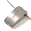0718-02 Boccia Titanium Wedge Pendant