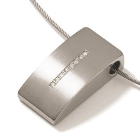 0718-02 Boccia Titanium Wedge Pendant