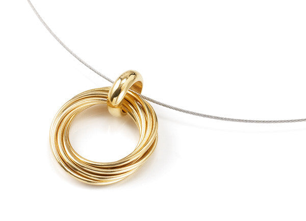 0736-02 Boccia Titanium Pendant
