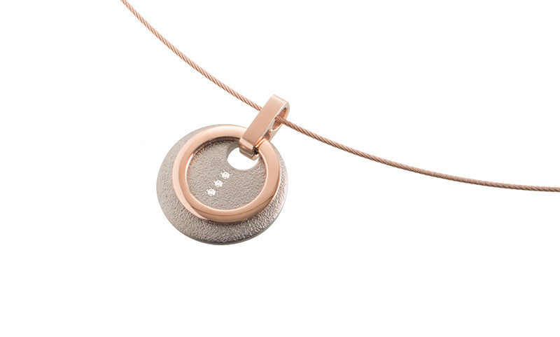 0789-04 Boccia Titanium Pendant