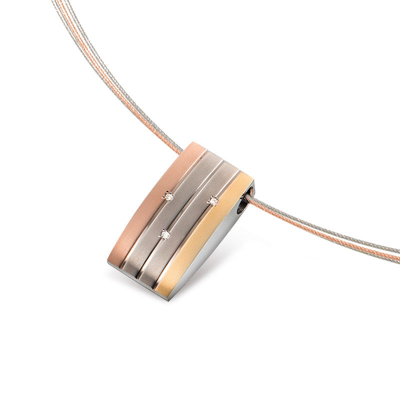 0792-02 Boccia Titanium Pendant