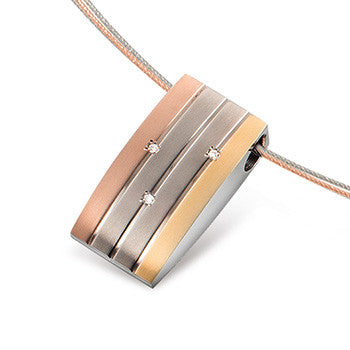 0792-02 Boccia Titanium Pendant