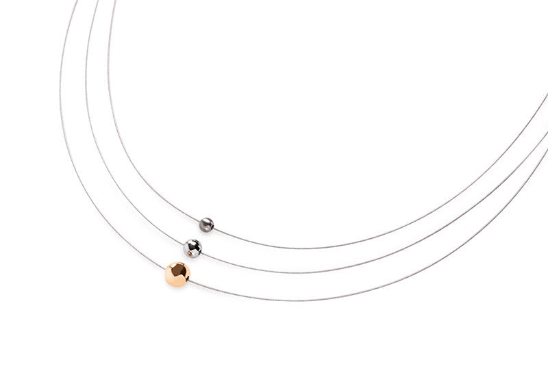 0872-01 Boccia Titanium Necklace