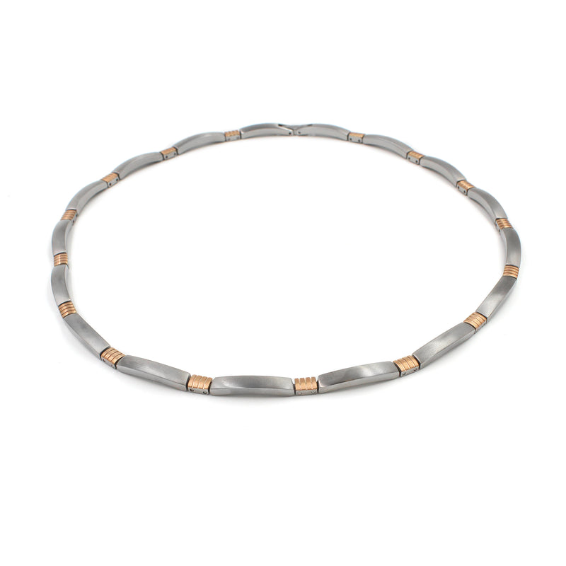 0877-03 Boccia Titanium Necklace