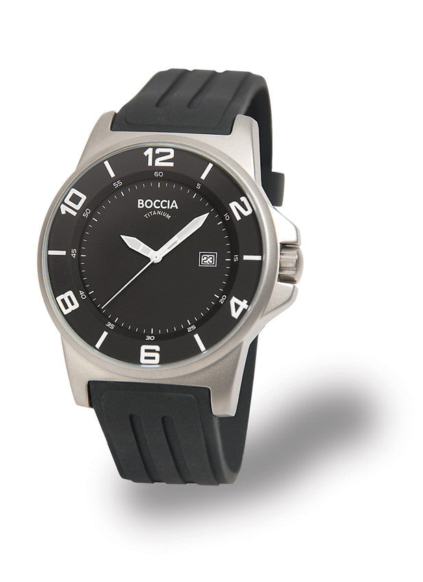 3535-01 Mens Boccia id. Titanium Watch