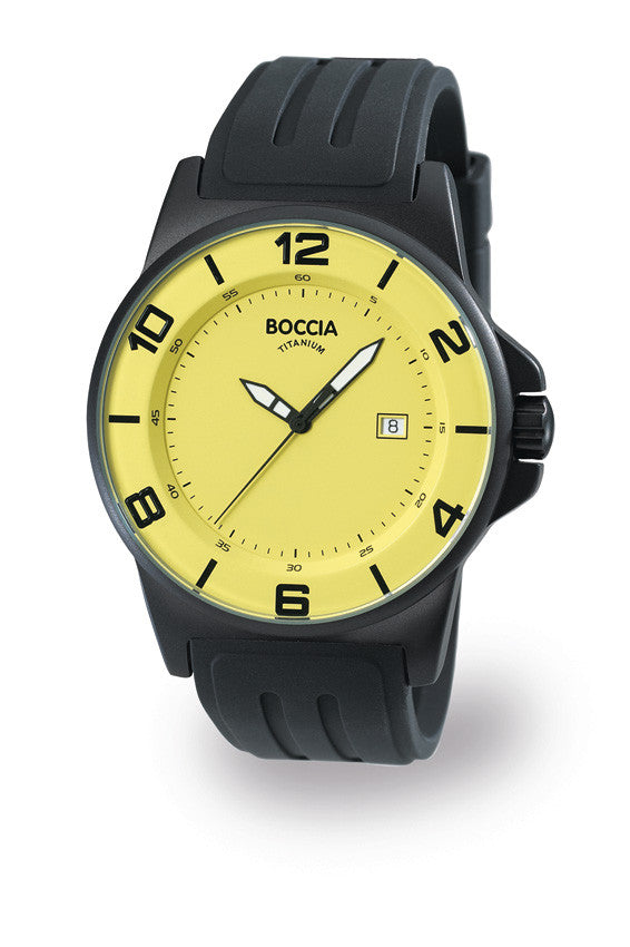 3535-05 Mens Boccia id. Titanium Watch