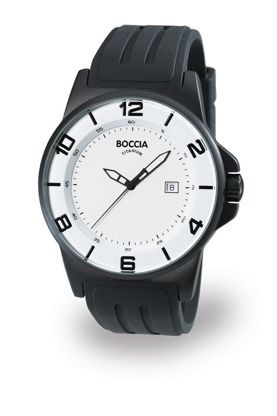 3535-06 Mens Boccia id. Titanium Watch