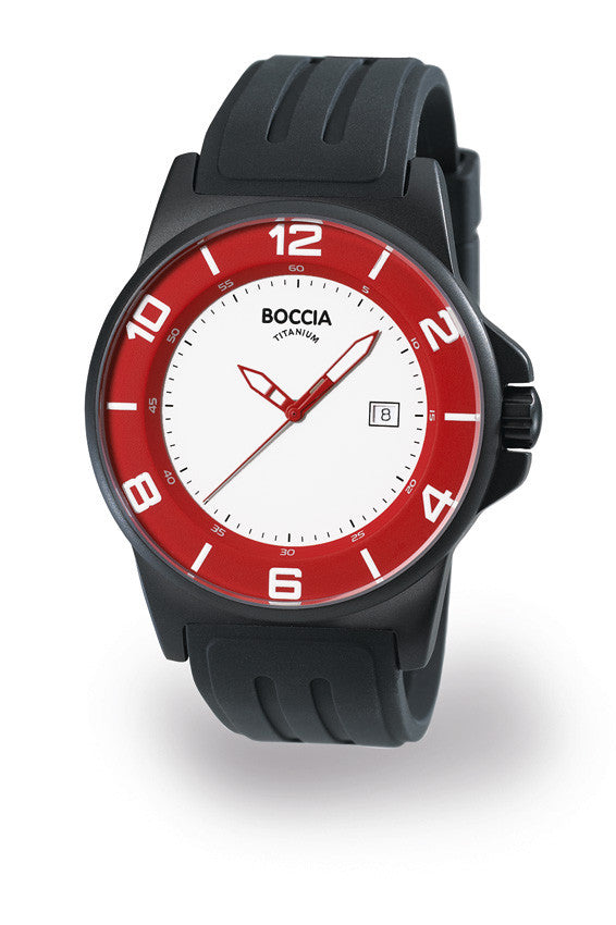 3535-15 Mens Boccia id. Titanium Watch