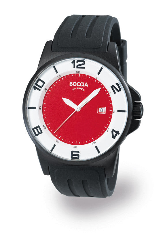 3535-21 Mens Boccia id. Titanium Watch