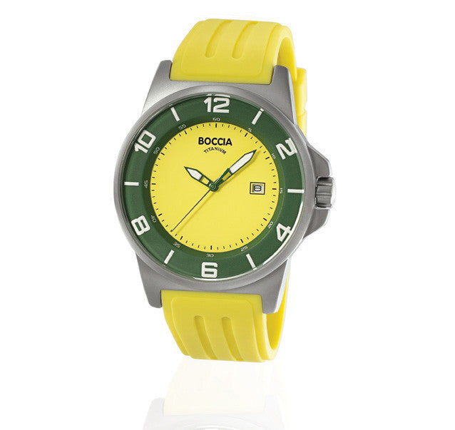 3535-30 Mens Boccia id. Titanium Watch