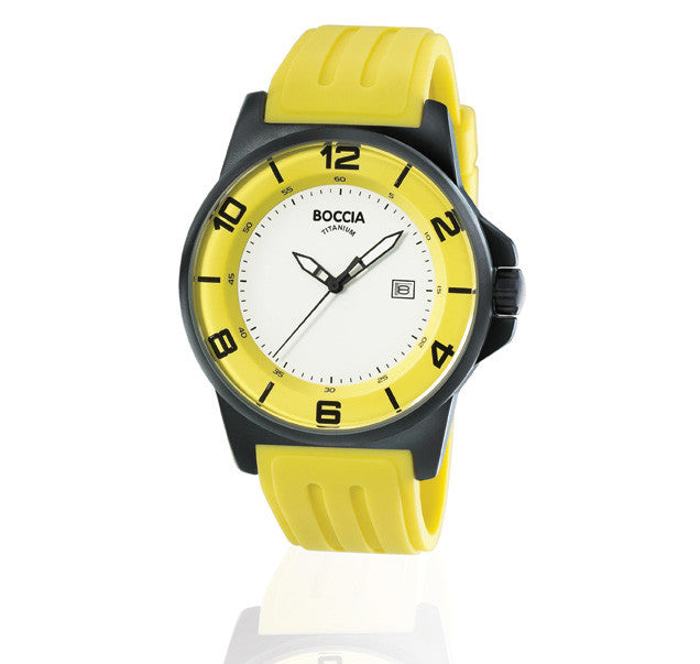 3535-37 Mens Boccia id. Titanium Watch