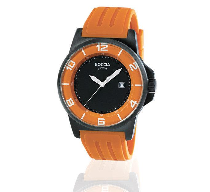 3535-39 Mens Boccia id. Titanium Watch