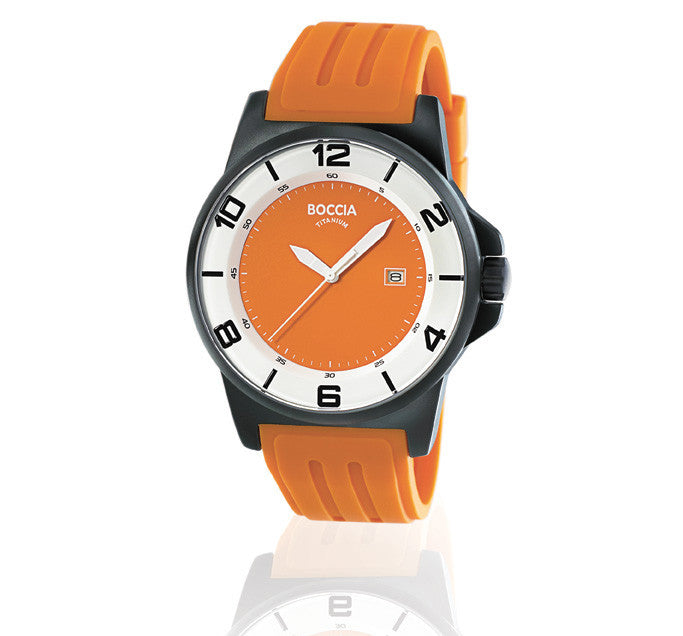 3535-40 Mens Boccia id. Titanium Watch