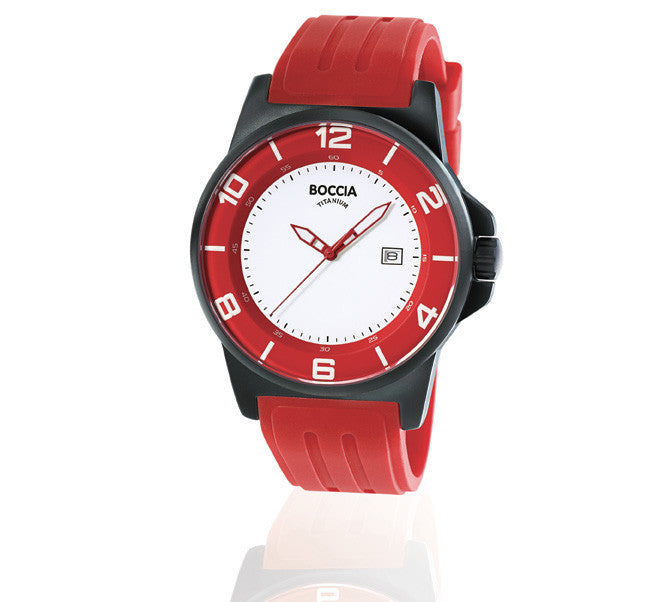 3535-55 Mens Boccia id. Titanium Watch