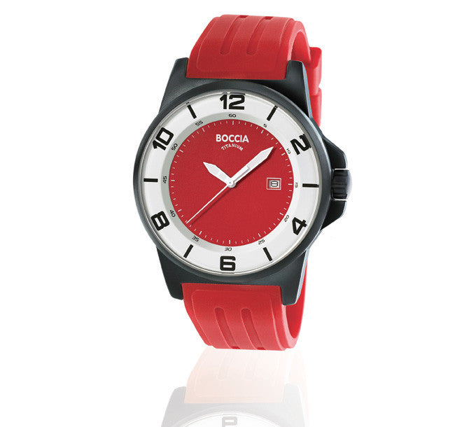 3535-57 Mens Boccia id. Titanium Watch