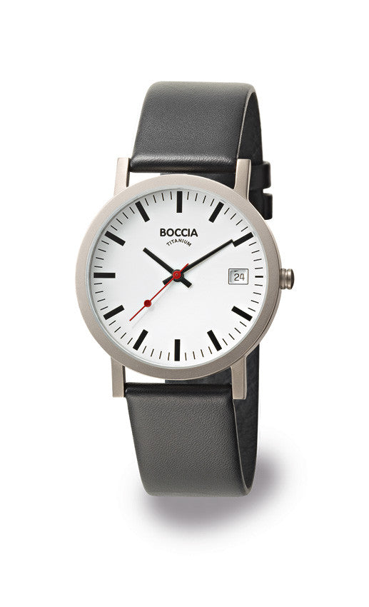 3538-01 Mens Boccia Titanium Watch