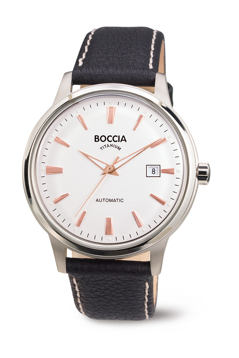 3586-03 Mens Boccia Titanium Automatic Watch