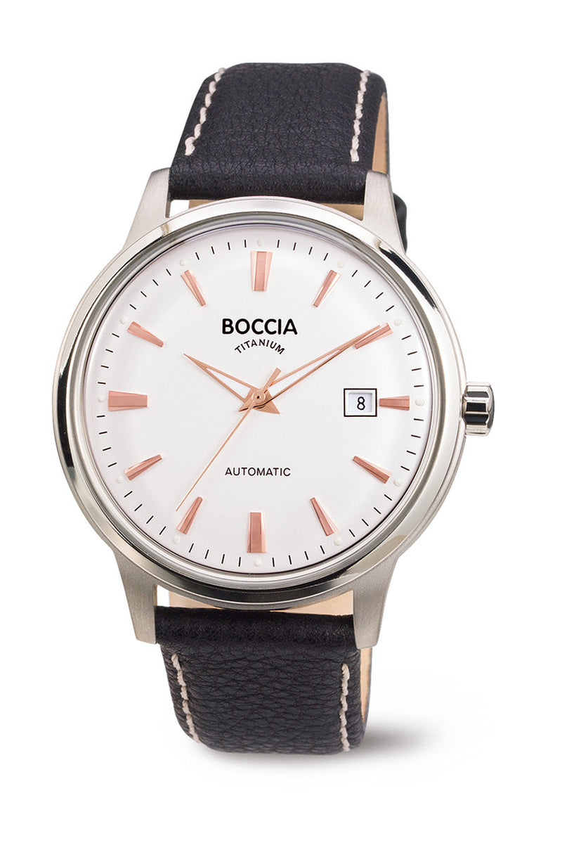 3586-03 Mens Boccia Titanium Automatic Watch