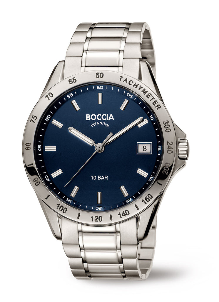3597-01 Boccia Titanium Mens Watch