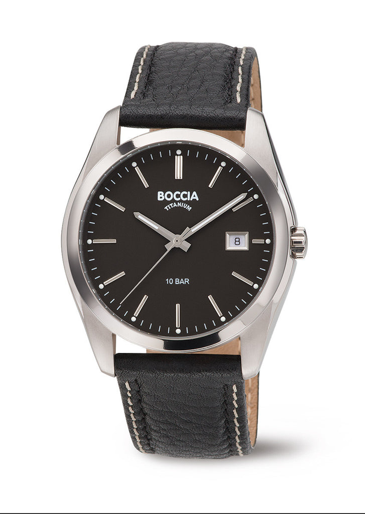 3608-02 Boccia Titanium Mens Watch