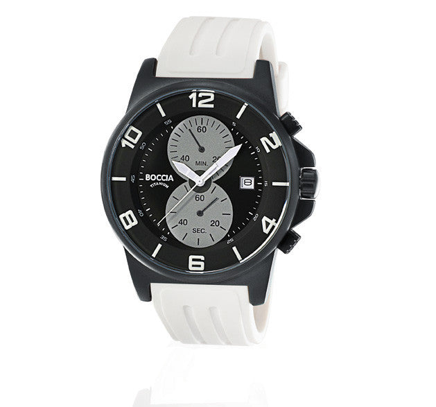 3777-06 Mens Boccia id. Titanium Watch