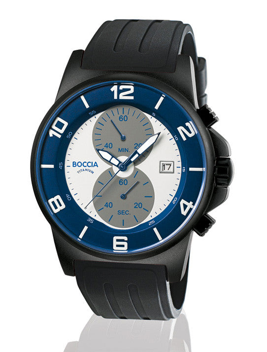 3777-16 Mens Boccia id. Titanium Watch