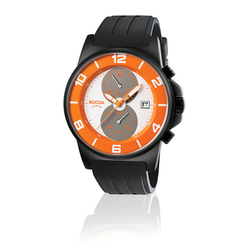 3777-21 Mens Boccia id. Titanium Watch