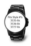 BLACKTITAN3535 Boccia id. Black Titanium Watch Bracelet