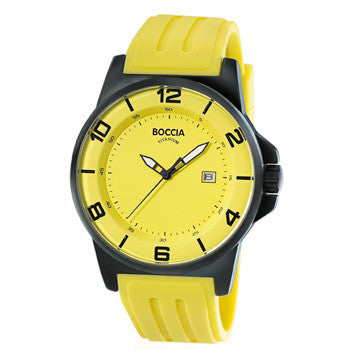 3535-15 Mens Boccia id. Titanium Watch