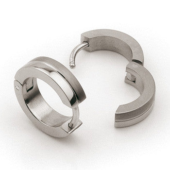 0510-02 Boccia Titanium Earrings