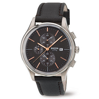 3756-02 Mens Boccia Titanium Chronograph Watch