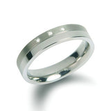 0129-03 Boccia Titanium Ring