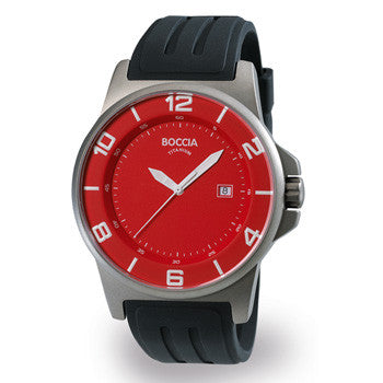 3535-02 Mens Boccia id. Titanium Watch