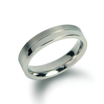 0129-01 Boccia Titanium Ring