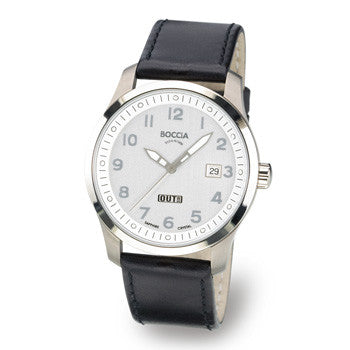 3535-50 Mens Boccia id. Titanium Watch