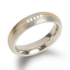 0130-04 Boccia Titanium Ring