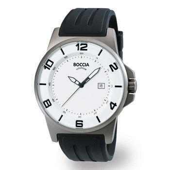 3535-19 Mens Boccia id. Titanium Watch