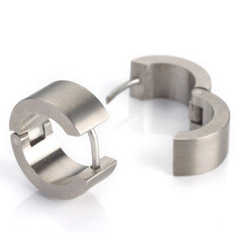 0503-03 Boccia Titanium Earrings