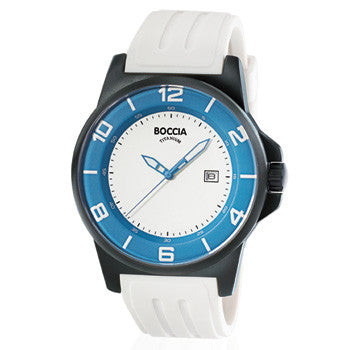 3535-28 Mens Boccia id. Titanium Watch